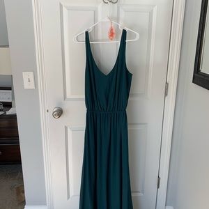 Show Me Your Mumu Kendall Maxi Dress NWT Hunter Green